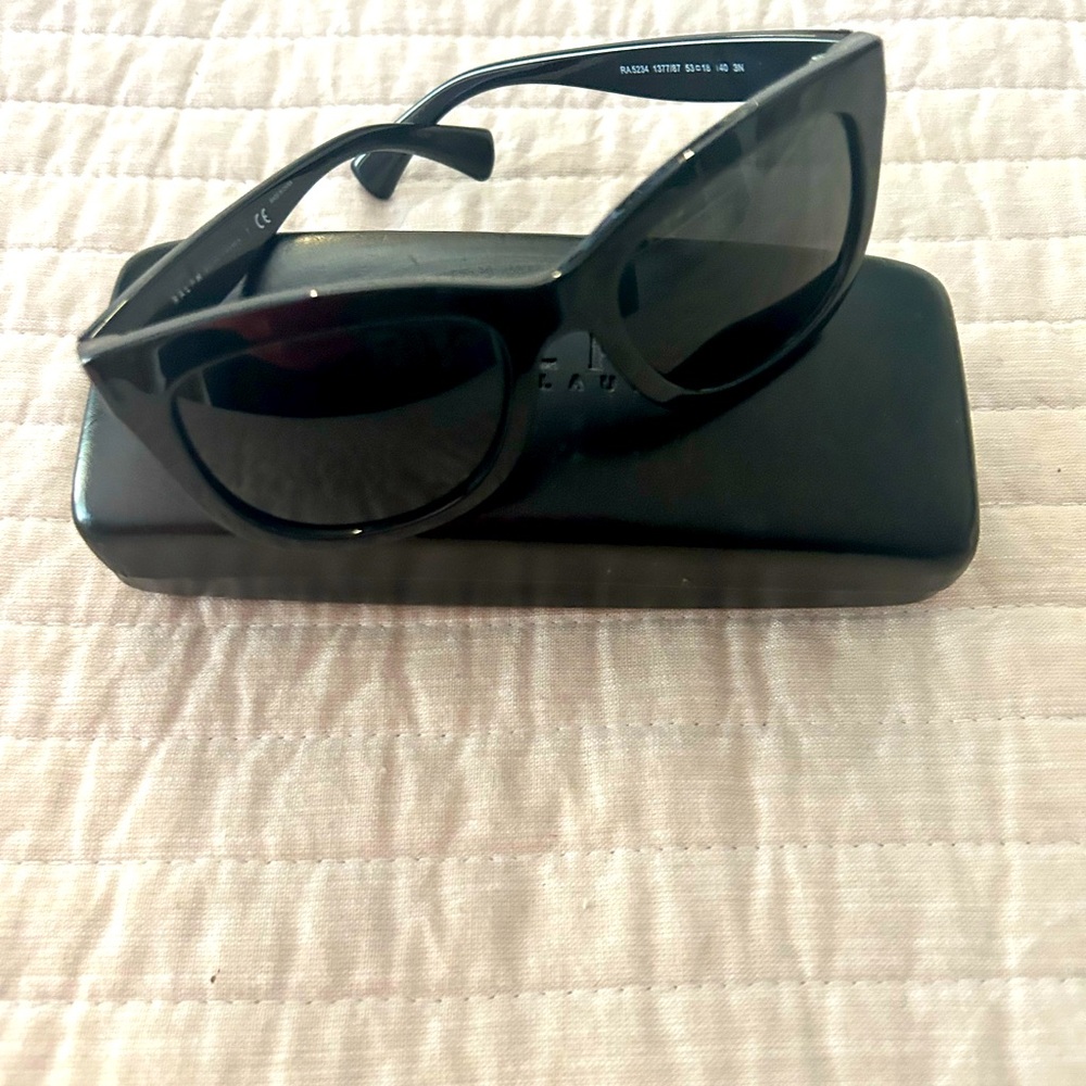Polo by Ralph Lauren Black Sunglasses with Case
